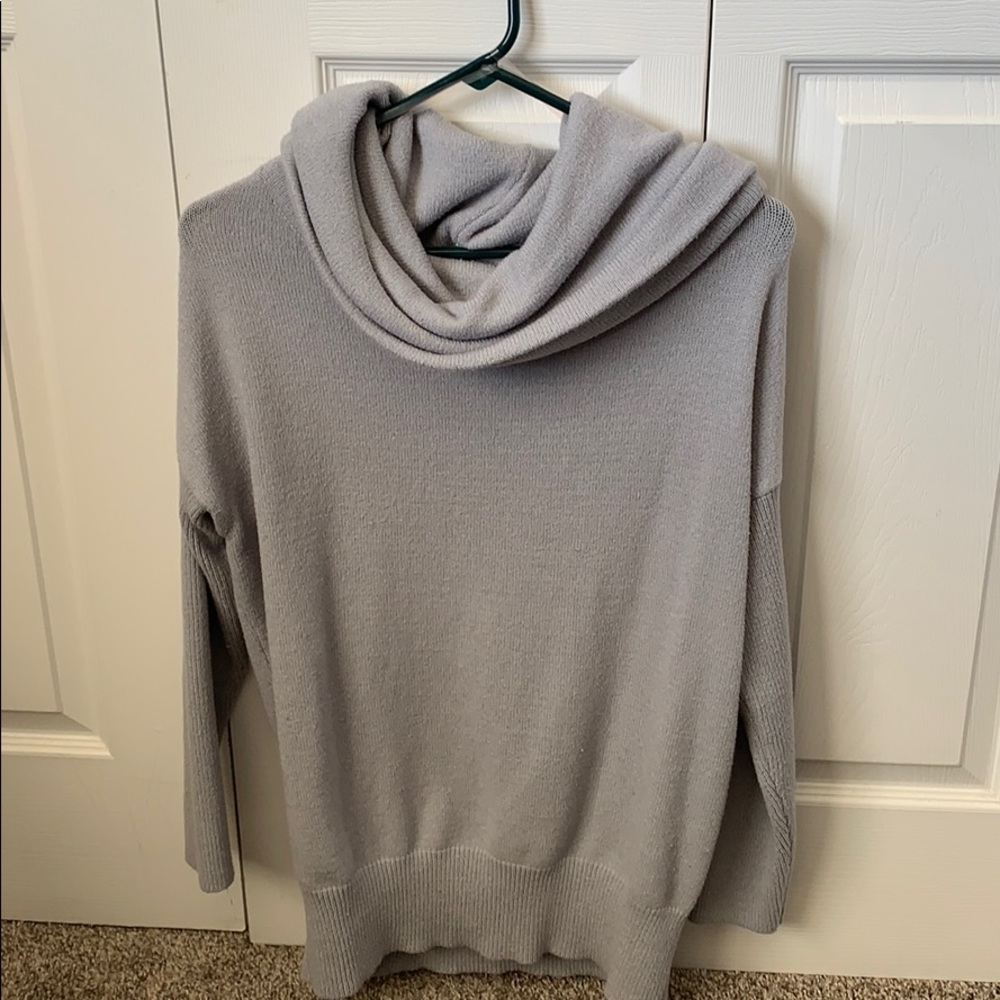 Warm gray sweater